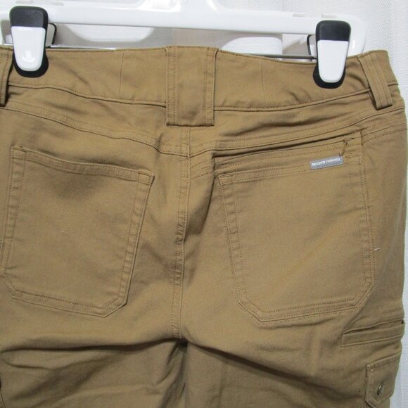 Duluth Trading Co Cargo Pants Women 10 X 33 Flex Fire Hose Relaxed Curvesetter - Picture 9 of 11